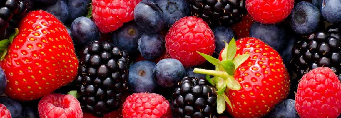 Verschiedene Beeren