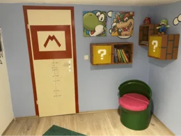 Kinderzimmer im Spielekonsolen Design