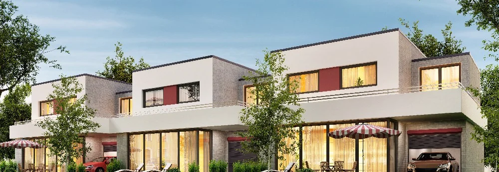 Gartenhaus-Rohbau aus Holz