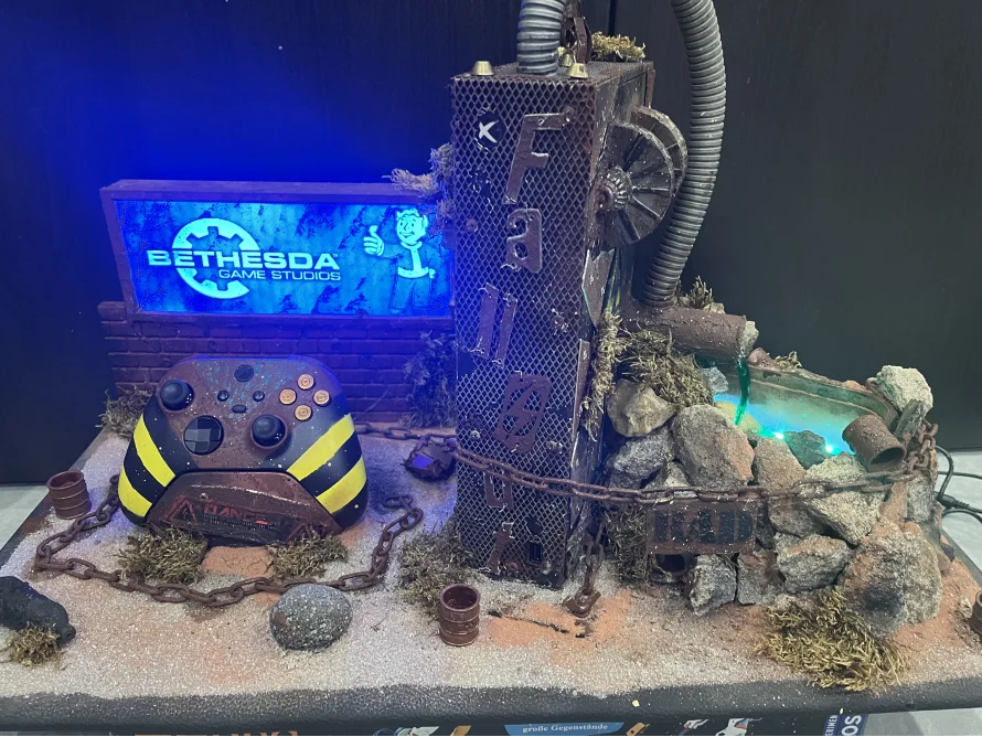 Ein Controller mit Fallout-Thema