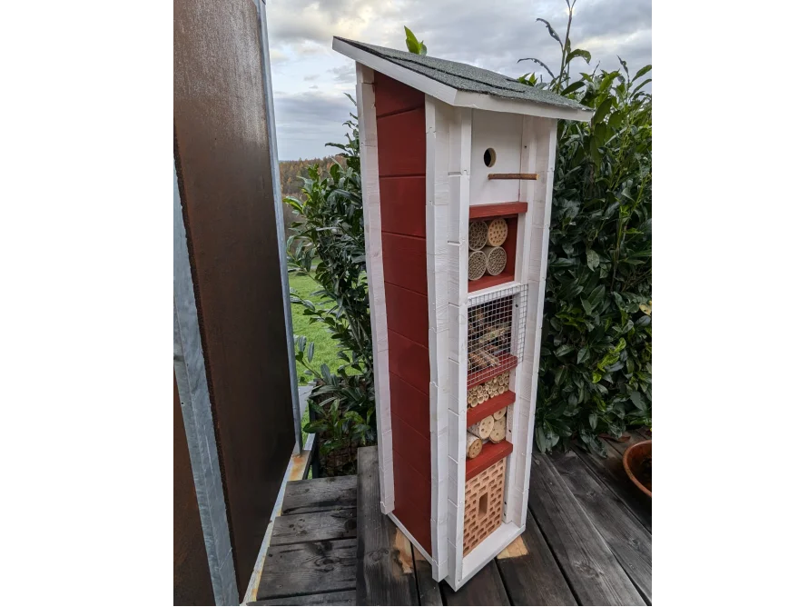 Ein Insektenhotel