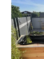 Whirlpool auf einer Terrasse