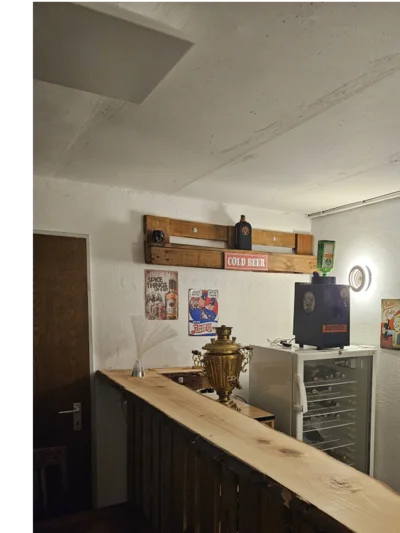 Rustikale Hausbar aus Paletten