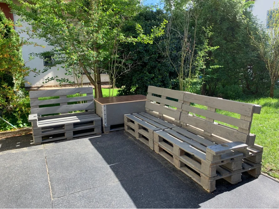 Gartenmöbel aus Paletten