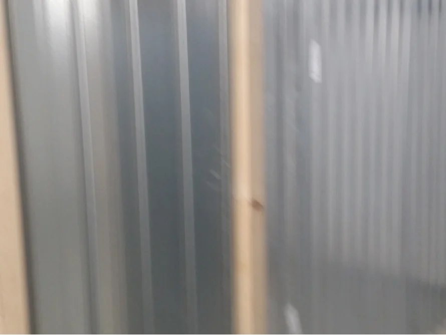 Verpixeltes Bild von einem Zaun