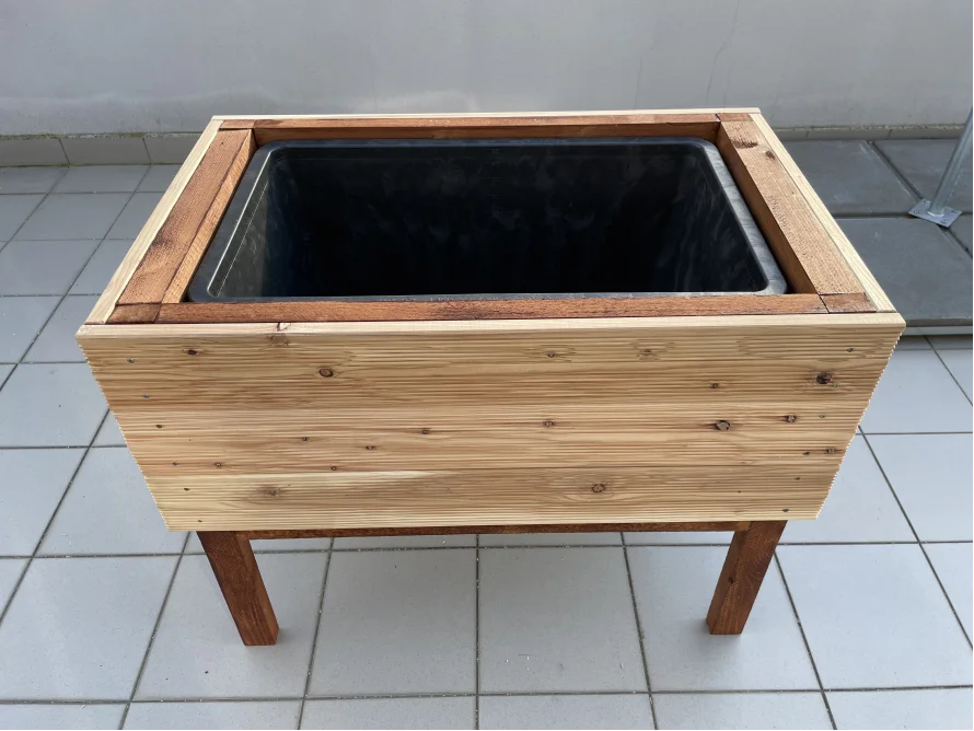 Hochbeet aus Holz