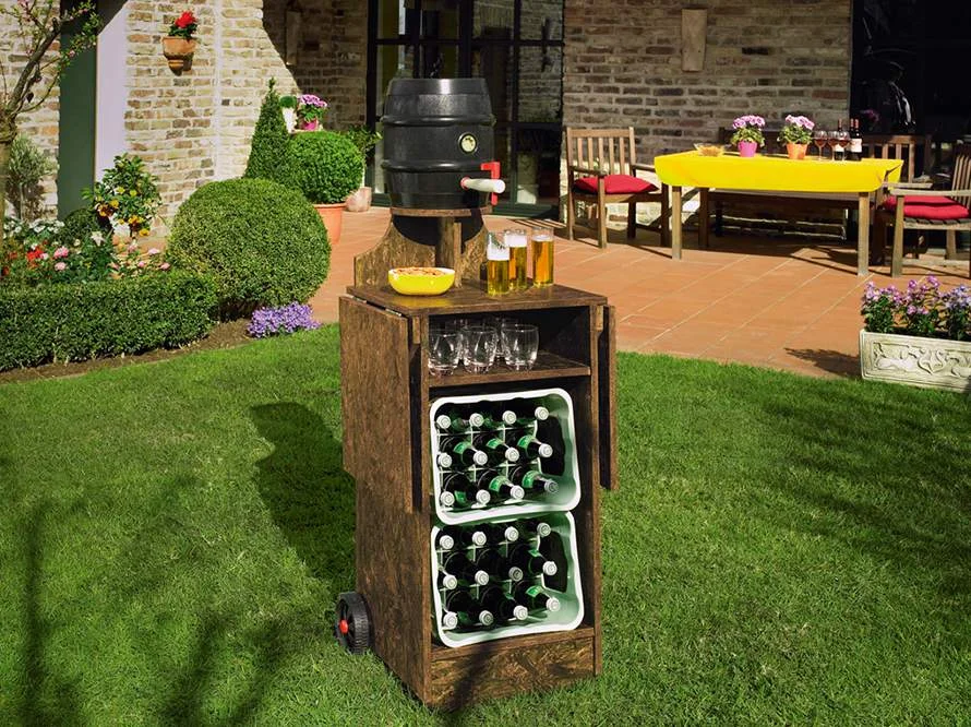 Gartenbar Oase zu