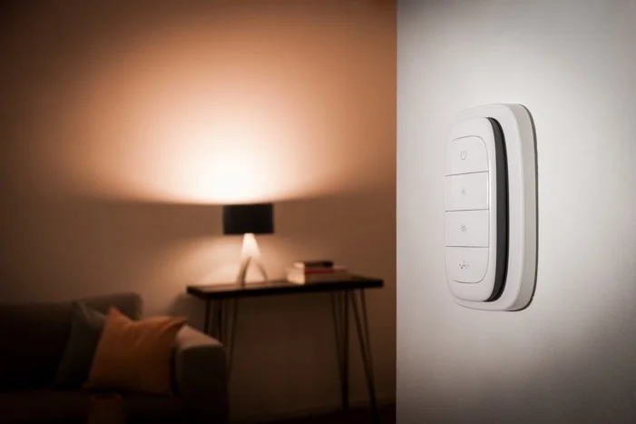 Lichtschalter an der Wand
