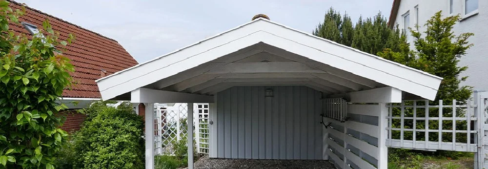 Carport aus Holz