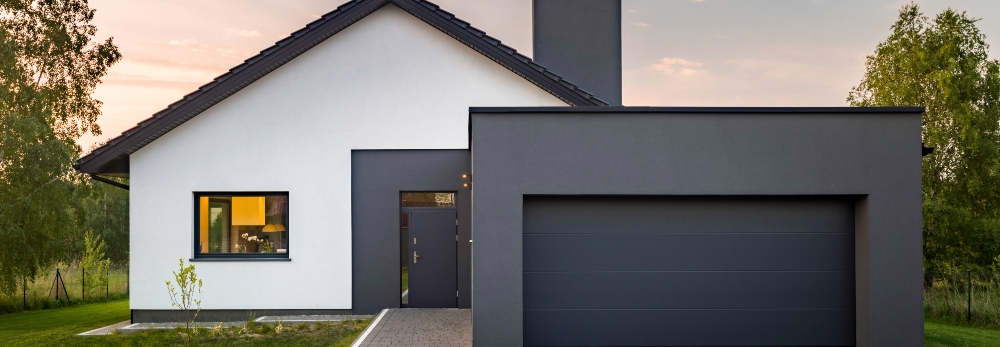 Modernes Haus mit Garage
